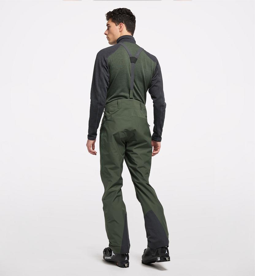 Haglöfs Mens Lumi Form Ski Pants Dark Green New Zealand 23417LXCV